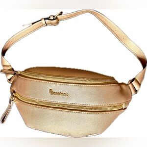Gold Crossbody Bag